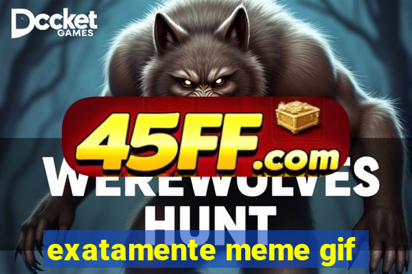 exatamente meme gif